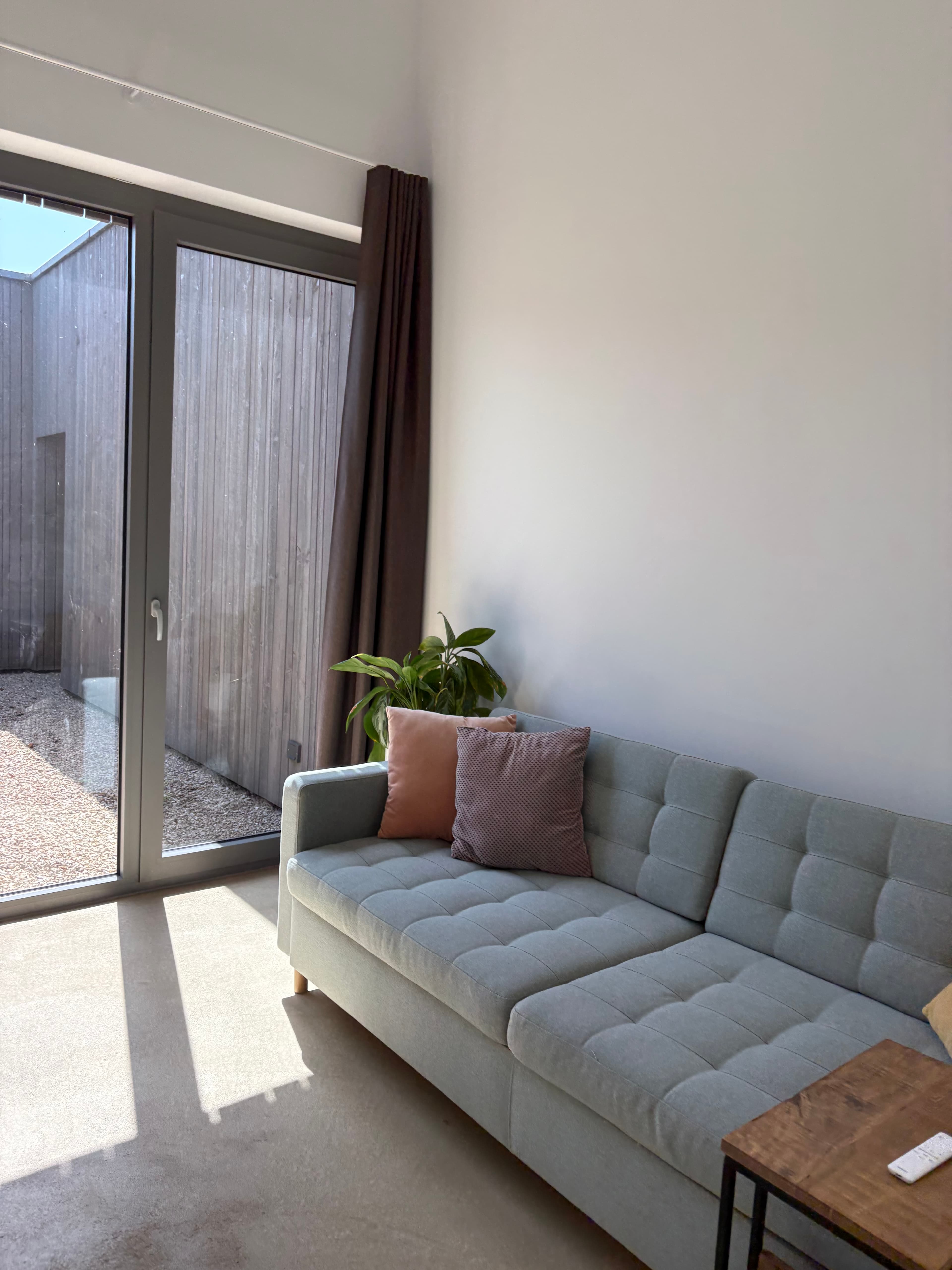 Wohnraum mit Innenhofblick